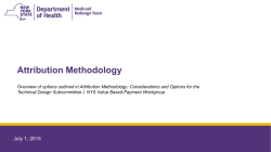 Attribution Methodology