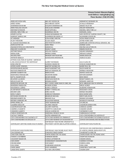 The New York Hospital Medical Center of Queens