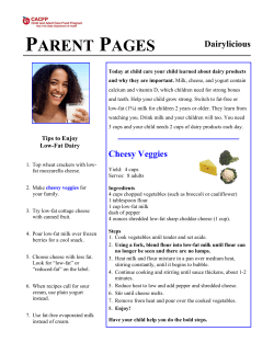 Dairylicious Parent Pages