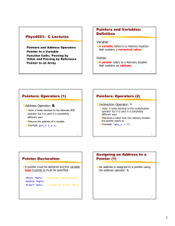 C Intro PPT slides