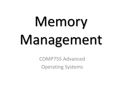 Memory Management