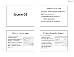 Secure OS