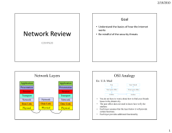 Network review