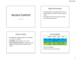 Access control