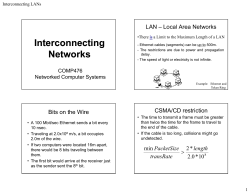 Interconnecting LANs