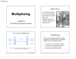 Multiplexing