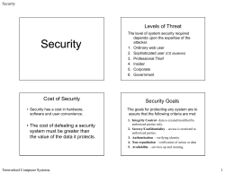 Security
