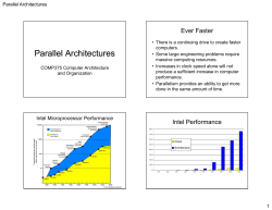 Parallel Architectures