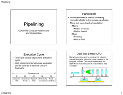 Pipelining