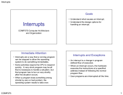 Interrupts