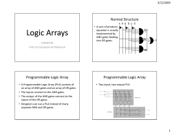 Logic Arrays