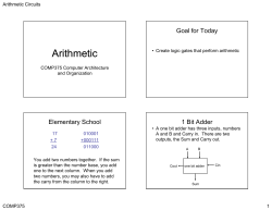 Arithmetic