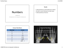 Number bases
