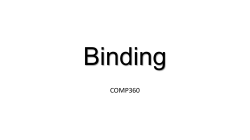 Binding Scope
