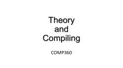 Compilation overview