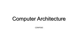 Computer Architecture