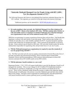 Questions and Answers from the June 16, 2011 webcast