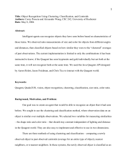 Object Recognition Theory