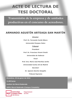 cartell tesi ARTEAGA