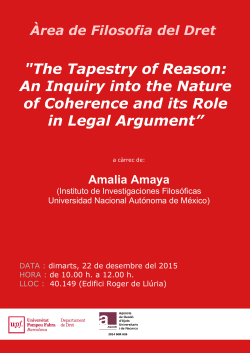 22 desembre filosofiadret Amalia AMAYA