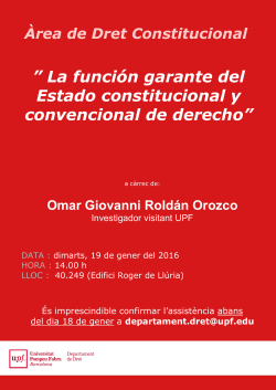 19 gener constitucional Omar Roldan