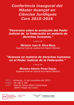 11nov conf Inaug MACJ