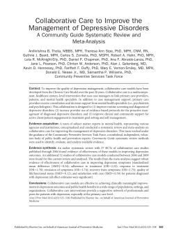 http://www.thecommunityguide.org/mentalhealth/CollabCare_EvidenceReview.pdf