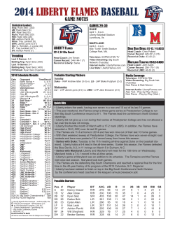 Complete Baseball Game Notes