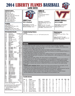 Complete Baseball Game Notes