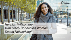 Connected Women Speed-Networking Jutta Gr fensteiner - Cisco