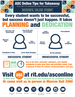 Successful Student Tips