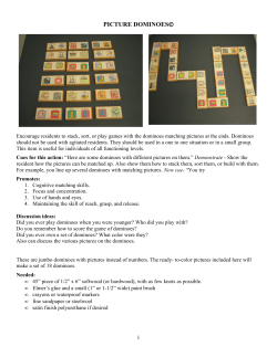 Picture Dominoes