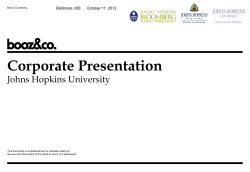 Employer Info Session: Booz Co.