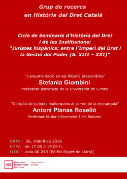Seminari Grup Recerca Historia Dret_26Abril_2016