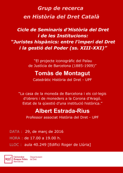 Seminari 29.03.16 ha dret