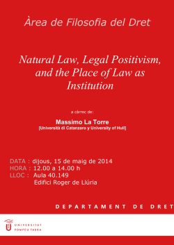 Cartell del seminari