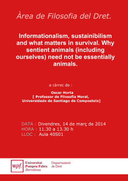 Cartell del seminari