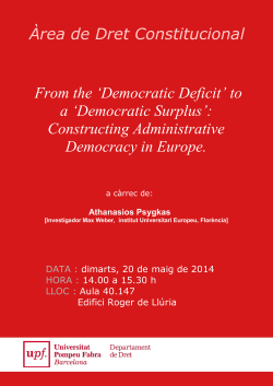 Cartell del seminari