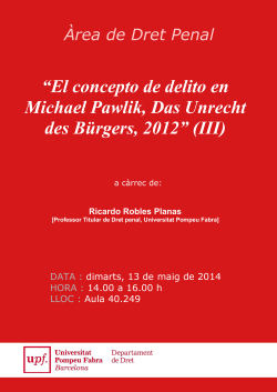 Cartell del seminari