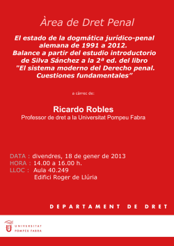 Cartell del seminari