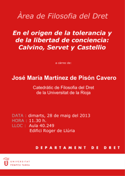 Cartell del seminari