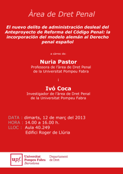 Cartell del seminari