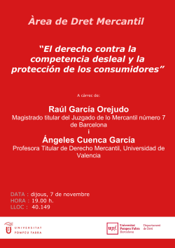 Cartell del seminari