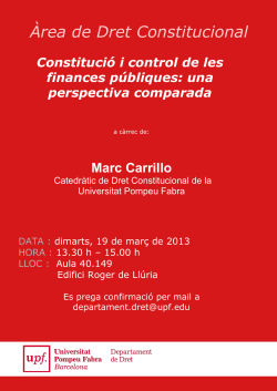 Cartell del seminari
