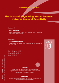 Cartell del seminari