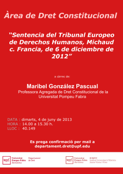 Cartell del seminari