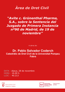 Cartell del seminari