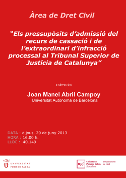 Cartell del seminari