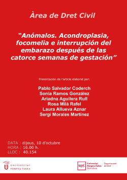 Cartell del seminari