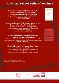 Cartell del seminari